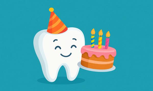 Дарим именинникам скидку 10% на лечение зубов в День рождения, а также 5 дней до и после
